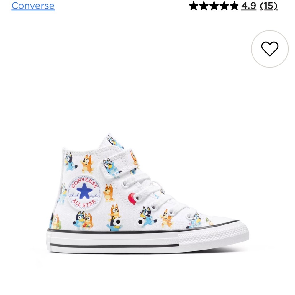 Boy or Girls Size 13 Little Kids Blue Converse